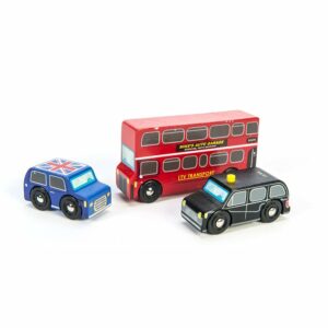 Le Toy Van - London bilsæt til garager og legetæpper