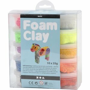Foam Clay - Basic  (10 x 35 g)