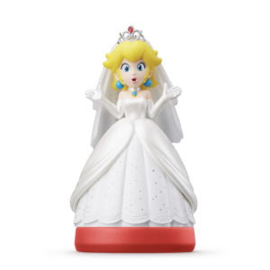 Nintendo Amiibo Peach in wedding outfit (Super Mario Collection)