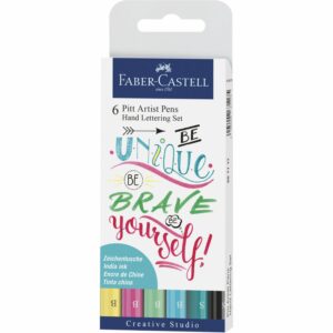 Faber-Castell - Pitt Artist - Kalligrafisæt - Pastel (267116)