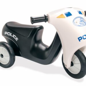 Dantoy - Politi Scooter med Gummihjul (3333)