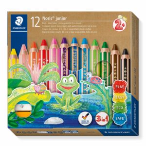Staedtler - Noris Junior Chunky 3in1 coloured pencils, 12 pcs. (+2 years) (140 C12)