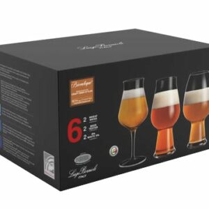 Luigi Bormioli -  Birrateque Beer Glass Set Ale & Hvede