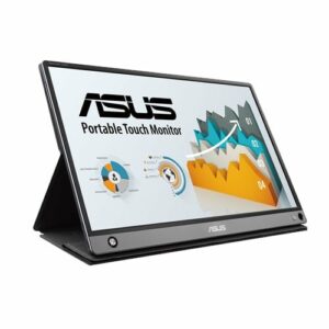 ASUS - ZenScreen 15.6 MB16AMT Portable USB-C Monitor Touch 1920x1080p IPS 60Hz Stereo Speaker