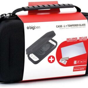 Nintendo Switch Big Ben Protection Kit (Case - L + Tempered Glass)