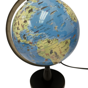 SCIENCE - Globus med Dyr og Lys 20 cm