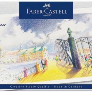 Faber-Castell - Goldfaber Farveblyanter, Metalæske med 36 stk (114736)