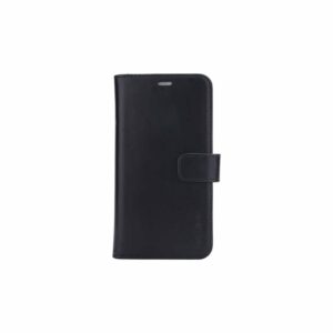 RadiCover - Strålingsbeskyttelse Mobilewallet Læder iPhone 12 Mini Exclusive 2in1 Magnetcover - Sort