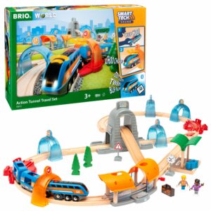 BRIO - Smart Tech Lyd action tunnel rejsesæt (33972)