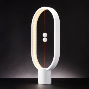 Heng Balance Lampe - Oval - Hvid
