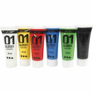 A-Color - Akrylmaling - Glossy (6 x 20 ml)