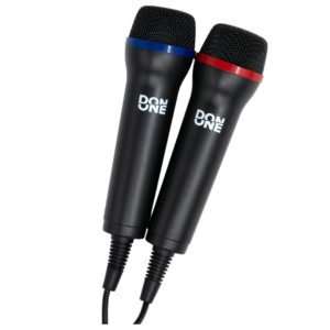 DON ONE - GMIC200 DUAL  USB Mikrofon sæt karaoke  (PS5/PS4/PS3/Xbox One/Xbox 360/PC/DVD)