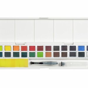 Derwent - Inktense farver, 24 i palette (603054)