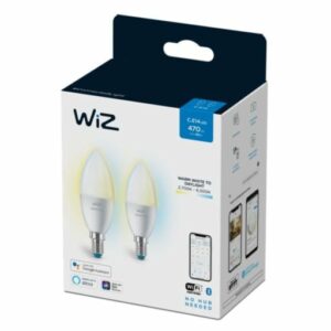 WiZ - Candle C37 E14 2 Pakning