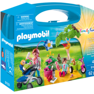 Playmobil - Familie picnic kuffert (91037)