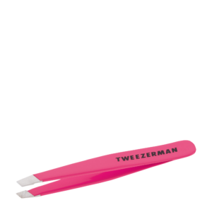 Tweezerman - Mini Pincet Skrå Neon Pink