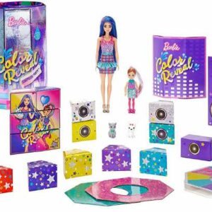 Barbie – Color Reveal Surprise Party Dukke og tilbehør