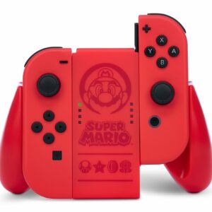 PowerA JOY-CON Comfort Grip - Super Mario Red