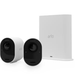 Arlo - Ultra 2 Spotlight Camera 2x Camera Kit - White
