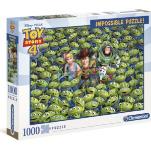 Clementoni - Impossible Puslespil 1000 brk - Toy Story 4
