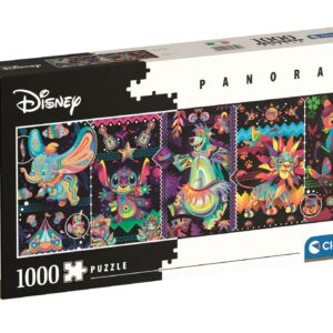 Clementoni - Panorama Puslespil 1000 brk - Disney Klassik