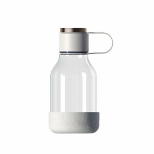 Asobu - Tritan Vandflaske med skål 1,5L - white