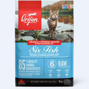 ORIJEN - 6 Fish Cat - Kattefoder - Fisk - 1,8kg