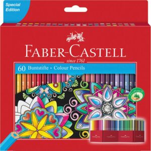 Faber-Castell - Castle Farveblyanter, æske med 60 stk