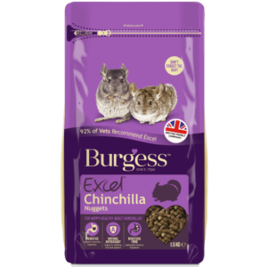 Burgess - Chinchilla Nuggets - 1,5 kg