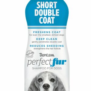 Tropiclean - Perfect fur short double coat shampoo til korte tætte pelse  - 473ml