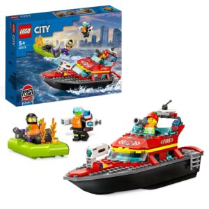 LEGO City - Brandvæsnets Redningsbåd (60373)