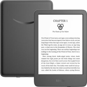 Amazon - Kindle E-Reader 6 skærm - 16GB - 2022 - Sort