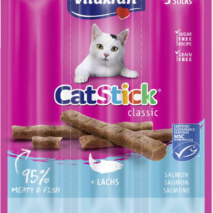 Vitakraft - Cat Stick salmon MSC  3 sticks- (39314)