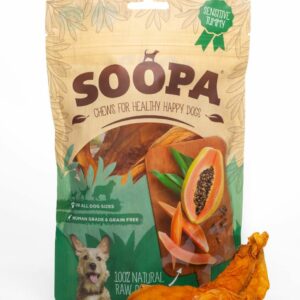 SOOPA - BLAND 3 FOR 108.- - Papaya Chews 85g