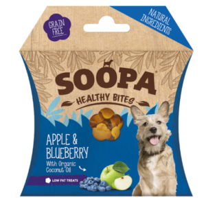 SOOPA - BLAND 4 FOR 119 - Healthy Bites Apple & Blueberry 50g