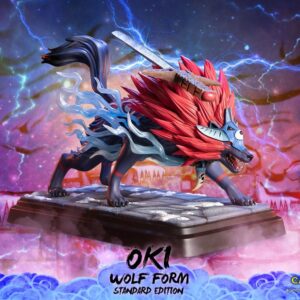 Okami (Oki Wolf Form) RESIN Statue