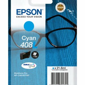 Epson - Epson 408L Cyan Ink cartridge 1.7k