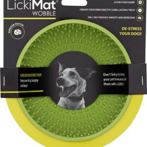 LICKIMAT - Hundeskål Wobble Green 17X17X8Cm