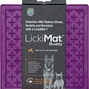 LICKI MAT - Slikkemåtte -  Buddy Purple 20X20Cm