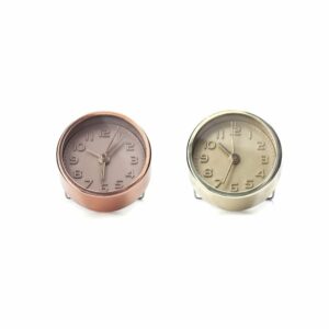Gold and Copper Alarm Clocks (AC10-A-EU) assorted