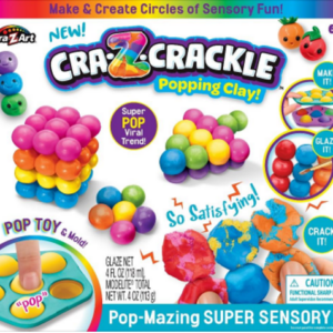 CRAZART - Crackle Clay Pop-mazing super sensory sæt