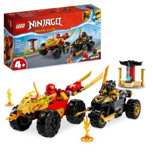 LEGO Ninjago - Kai og Ras' bil- og motorcykelkamp (71789)