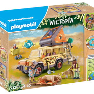Playmobil - WILTOPIA - Med ATW inde hos løverne (71293)
