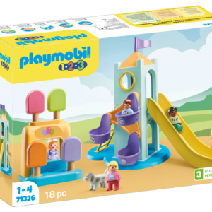 Playmobil - 1.2.3: Oplevelsestårn med isbod (71326)