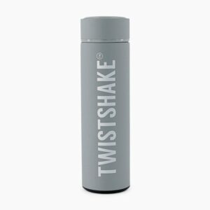 Twistshake - Hot or Cold Bottle Pastel Grey 420 ml