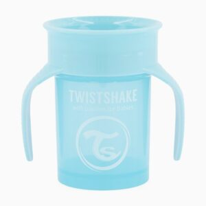 Twistshake - 360 Cup 6+m Pastel Blå