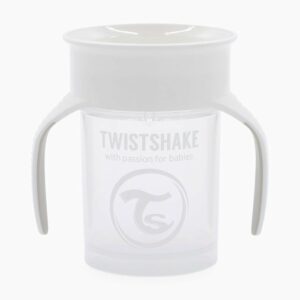 Twistshake - 360 Cup 6+m Hvid