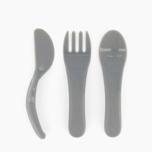 Twistshake - Learn Cutlery 6+m Pastel Grå