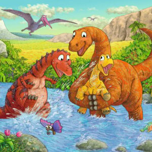 Ravensburger - Dinosaurs At Play 2x24p