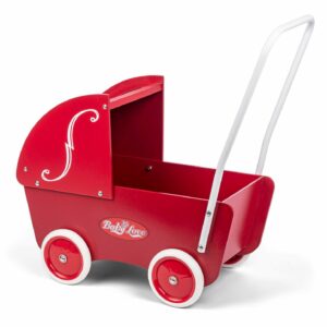 My Baby - Rød Trædukkevogn